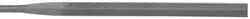 Grobet - 6-1/4" Needle Precision Swiss Pattern Slitting File - Round Handle - Top Tool & Supply