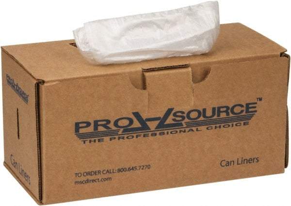 PRO-SOURCE - 0.31 mil Thick, Household/Office Trash Bags - 24" Wide x 33" High, Clear - Top Tool & Supply