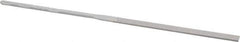 Nicholson - 6-1/4" Needle Precision Swiss Pattern Equalling File - Round Handle - Top Tool & Supply