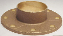 NIBCO - 6" Pipe, 11" OD, Cast Copper Companion Pipe Flange - 125 psi, C End Connection, 9-1/2" Across Bolt Hole Centers - Top Tool & Supply