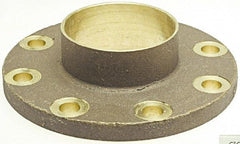 NIBCO - 3/4" Pipe, 3-7/8" OD, Cast Copper Companion Pipe Flange - 150 psi, C End Connection, 2-3/4" Across Bolt Hole Centers - Top Tool & Supply