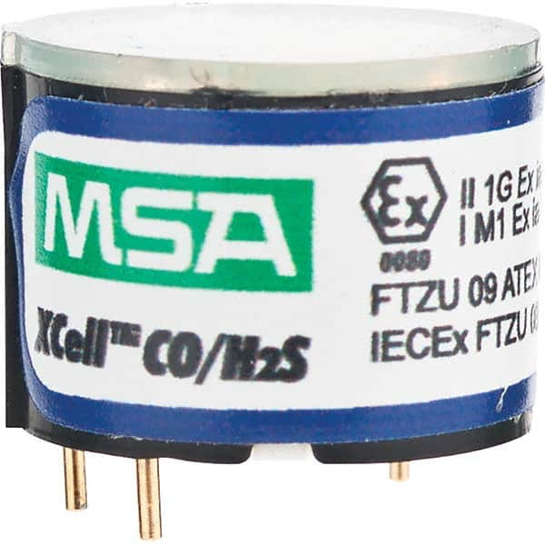 MSA - Gas Detector Parts & Accessories Type: H2S/CO Replacement Sensor Detector Trade Name: Xcell - Top Tool & Supply