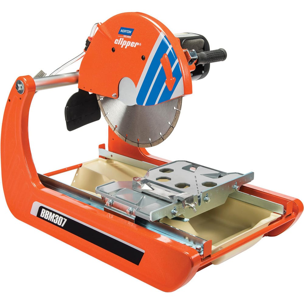 Chop & Cut-Off Saws; Cutting Style: Straight; Arbor Hole Size: 1 in; Phase: 1; Horsepower: 3; Standards: ANSI B7.1; Cutting Capacity in Solids at 90 ™ (Inch): 8; Cutting Capacity in Pipe at 90 ™ (Inch): 8; RPM: 3600; Depth of Cut @ 90 Degrees: 8.0000 in