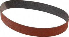 3M - 1" Wide x 18" OAL, 80 Grit, Ceramic Abrasive Belt - Ceramic, Medium, Coated, YF Weighted Cloth Backing, Wet/Dry, Series 777F - Top Tool & Supply