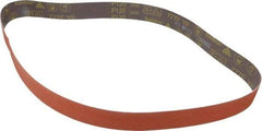 3M - 2" Wide x 60" OAL, 120 Grit, Ceramic Abrasive Belt - Ceramic, Fine, Coated, YF Weighted Cloth Backing, Wet/Dry, Series 777F - Top Tool & Supply