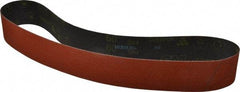 3M - 2-1/2" Wide x 48" OAL, 60 Grit, Ceramic Abrasive Belt - Ceramic, Medium, Coated, YF Weighted Cloth Backing, Wet/Dry, Series 777F - Top Tool & Supply