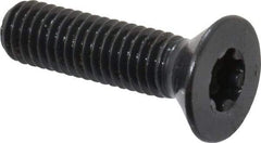 Camcar - #10-32 UNF Torx Plus Drive, 82° Flat Screw - Alloy Steel, Black Oxide Finish, Fully Threaded, 3/4" OAL - Top Tool & Supply