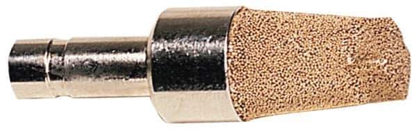 Legris - Plug In, 68mm OAL, Muffler - 175 Max psi, 11 CFM, 108 Decibel Rating, Sintered Bronze - Top Tool & Supply