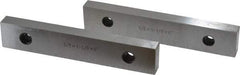 SPI - 6" Long x 1-1/8" High x 1/2" Thick, Steel Parallel - 0.0003" & 0.002" Parallelism, Sold as Matched Pair - Top Tool & Supply