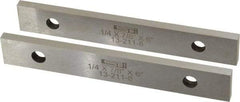 SPI - 6" Long x 7/8" High x 1/4" Thick, Steel Parallel - 0.0003" & 0.002" Parallelism, Sold as Matched Pair - Top Tool & Supply