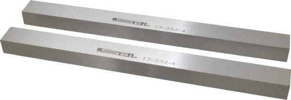 SPI - 12" Long x 1" High x 3/4" Thick, Steel Parallel - 0.0003" & 0.002" Parallelism, Sold as Matched Pair - Top Tool & Supply