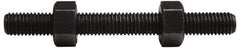 Value Collection - 1-8, 5-1/2" Long, Uncoated, Steel, Fully Threaded Stud with Nut - Grade B7, 1" Screw, 7B Class of Fit - Top Tool & Supply
