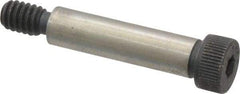 Made in USA - 5/16" Shoulder Diam x 1-1/4" Shoulder Length, 1/4-20 UNC, Hex Socket Shoulder Screw - 8 Alloy Steel, 0.419 to 0.438" Head Diam - Top Tool & Supply