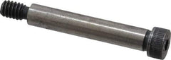 Made in USA - 5/16" Shoulder Diam x 1-3/4" Shoulder Length, 1/4-20 UNC, Hex Socket Shoulder Screw - 8 Alloy Steel, 0.419 to 0.438" Head Diam - Top Tool & Supply