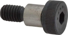 Made in USA - 1/2" Shoulder Diam x 1/2" Shoulder Length, 3/8-16 UNC, Hex Socket Shoulder Screw - 8 Alloy Steel, 0.729 to 3/4" Head Diam - Top Tool & Supply