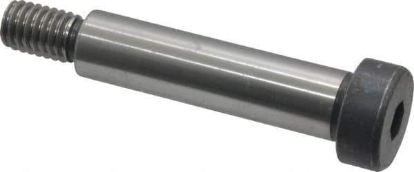 Made in USA - 1/2" Shoulder Diam x 2" Shoulder Length, 3/8-16 UNC, Hex Socket Shoulder Screw - 8 Alloy Steel, 0.729 to 3/4" Head Diam - Top Tool & Supply