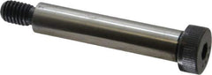 Made in USA - 1/2" Shoulder Diam x 2-1/2" Shoulder Length, 3/8-16 UNC, Hex Socket Shoulder Screw - 8 Alloy Steel, 0.729 to 3/4" Head Diam - Top Tool & Supply