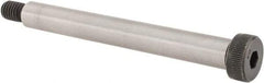 Made in USA - 1/2" Shoulder Diam x 4-1/4" Shoulder Length, 3/8-16 UNC, Hex Socket Shoulder Screw - 8 Alloy Steel, 0.729 to 3/4" Head Diam - Top Tool & Supply