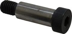 Made in USA - 5/8" Shoulder Diam x 1-1/2" Shoulder Length, 1/2-13 UNC, Hex Socket Shoulder Screw - 8 Alloy Steel, 0.853 to 7/8" Head Diam - Top Tool & Supply