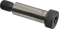 Made in USA - 5/8" Shoulder Diam x 1-3/4" Shoulder Length, 1/2-13 UNC, Hex Socket Shoulder Screw - 8 Alloy Steel, 0.853 to 7/8" Head Diam - Top Tool & Supply