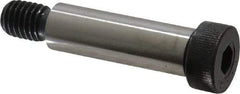 Made in USA - 5/8" Shoulder Diam x 2" Shoulder Length, 1/2-13 UNC, Hex Socket Shoulder Screw - 8 Alloy Steel, 0.853 to 7/8" Head Diam - Top Tool & Supply