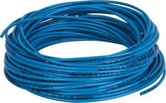 Parker - 3/32" ID x 5/32" OD, 1/32" Wall Thickness, 100' Long, Polyurethane Tube - Blue, 210 Max psi, Shore A 98 Hardness, -40 to 180°F - Top Tool & Supply