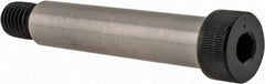 Made in USA - 3/4" Shoulder Diam x 3-1/2" Shoulder Length, 5/8-11 UNC, Hex Socket Shoulder Screw - 8 Alloy Steel, 0.977 to 1" Head Diam - Top Tool & Supply