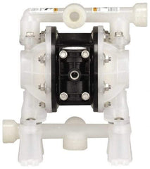 ARO/Ingersoll-Rand - 1/2" NPT, Nonmetallic, Air Operated Diaphragm Pump - PTFE Diaphragm, Kynar Housing - Top Tool & Supply