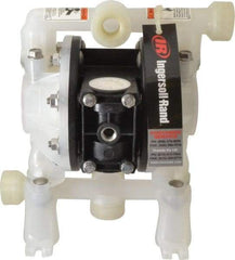 ARO/Ingersoll-Rand - 1/2" NPT, Nonmetallic, Air Operated Diaphragm Pump - Santoprene Diaphragm, Polypropylene Housing - Top Tool & Supply