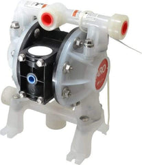 ARO/Ingersoll-Rand - 1/2" NPT, Nonmetallic, Air Operated Diaphragm Pump - Nitrile Diaphragm, Polypropylene Housing - Top Tool & Supply