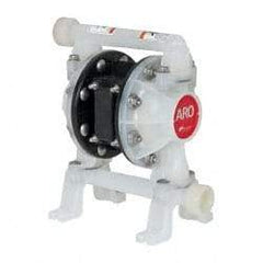 ARO/Ingersoll-Rand - 3/4" NPT, Nonmetallic, Air Operated Diaphragm Pump - Santoprene Diaphragm, Polypropylene Housing - Top Tool & Supply