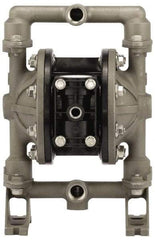 ARO/Ingersoll-Rand - 3/4" NPT, Metallic, Air Operated Diaphragm Pump - PTFE Diaphragm, Aluminum Housing - Top Tool & Supply