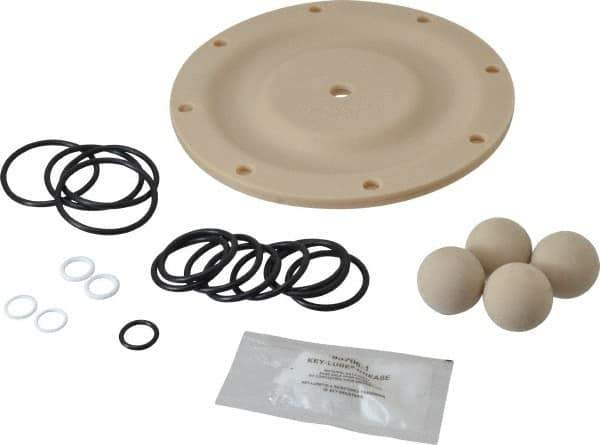 ARO/Ingersoll-Rand - Santoprene Fluid Section Repair Kit - For Use with Diaphragm Pumps - Top Tool & Supply