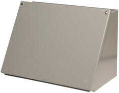 Cooper B-Line - Steel Standard Enclosure Hinge Sloped Cover - NEMA 12, 13, 24" Wide x 12" High x 9-5/32" Deep, Dirt-tight & Dust-tight - Top Tool & Supply