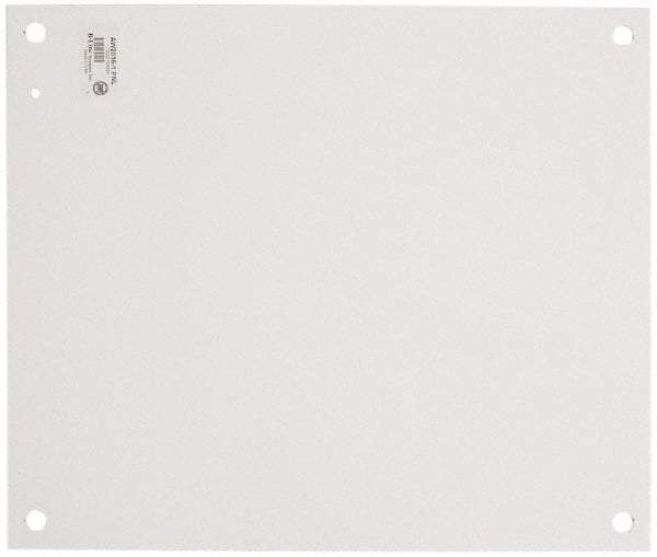 Cooper B-Line - 22-1/2" OAW x 26" OAH Powder Coat Finish Electrical Enclosure Nonperforated Panel - 30" x 24" Box, 14 Gauge Steel, Use with 302410-1/302412-1/30246-1/30248-1 - Top Tool & Supply