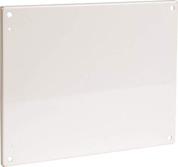 Cooper B-Line - 16-7/8" OAW x 20-7/8" OAH Powder Coat Finish Electrical Enclosure Flanged Panel - 24" x 20" Box, 12 Gauge Steel, Use with 20246-12/20248-12/242010-12/242012-12/242016-12/24206-12/24208-12 - Top Tool & Supply