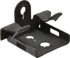 Cooper B-Line - 1/4" Max Flange Thickness, 1/4" Rod Flange Beam Clamp - 100 Lb Capacity, Spring Steel - Top Tool & Supply