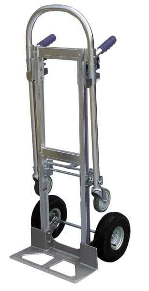 Vestil - 52" OAH Hand Truck - Dual Grip/Loop Handle, Aluminum - Top Tool & Supply