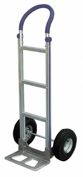 Vestil - 500 Lb Capacity 49" OAH Hand Truck - Loop Handle, Aluminum - Top Tool & Supply