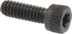 Camcar - #5-40 UNC Torx Plus Drive, Socket Cap Screw - Alloy Steel, Black Oxide Finish, Fully Threaded, 3/8" Length Under Head - Top Tool & Supply