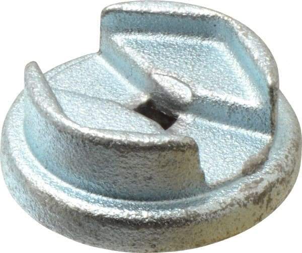 Vestil - Zinc-Plated Cast Steel Bung Nut Socket - For Use with 3/4" and 2" Drum Plugs - Top Tool & Supply