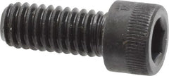 Made in USA - 5/8-11 UNC Hex Socket Drive, Socket Cap Screw - Alloy Steel, Black Oxide, Partially Threaded, 3" Length Under Head - Top Tool & Supply