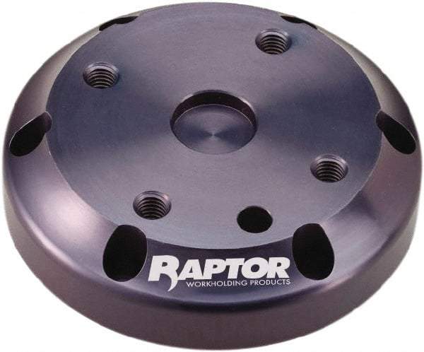 Raptor Workholding - 6.3" Jaw Width, 1-1/2" High Riser - For Use with 4 & 5 Axis Workholding Systems - Top Tool & Supply