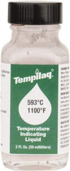 Tempil - 1,100°F Temp Indicating Liquid - 2 Ounce Container, 593°C - Top Tool & Supply