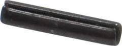 Value Collection - 1/16" Diam x 5/16" Long Slotted Spring Pin - Grade 1070-1090 Alloy Steel, Black Oxide Finish - Top Tool & Supply