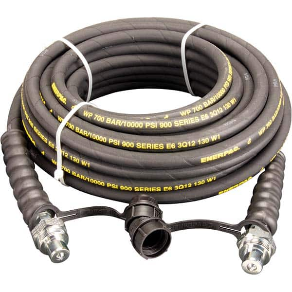 Enerpac - Hydraulic Pump Hose Inside Diameter (Inch): 0.25 Hose Length (Feet): 50.00 - Top Tool & Supply