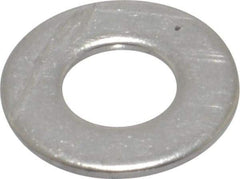 Value Collection - #10 Screw, Grade 316 Stainless Steel Standard Flat Washer - 13/64" ID x 7/16" OD, 0.031" Thick, Plain Finish - Top Tool & Supply