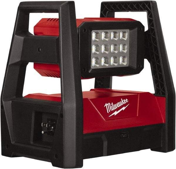 Milwaukee Tool - 18 Volts, 3000 Lumens, Cordless Work Light - 9 hr Run Time - Top Tool & Supply