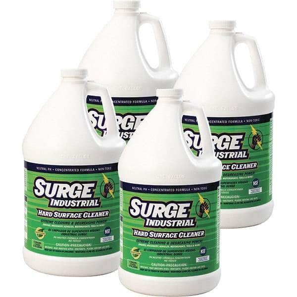 Surge Industrial - 1 Gal Bottle Cleaner/Degreaser - Liquid, Neutral pH, Unscented - Top Tool & Supply