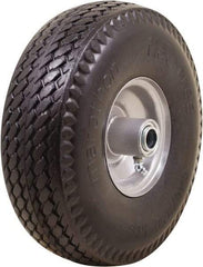 Marathon Industries - 3-19/64" Wide x 10-1/2" High x 4" Deep Flat Free Hand Truck Tire - 300 Lb Load Capacity - Top Tool & Supply